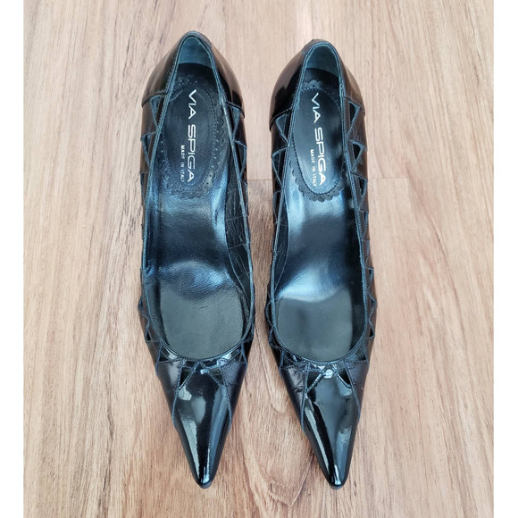 🆕 Via Spiga Odelia Pointed Toe Heels - Picture 1 of 6
